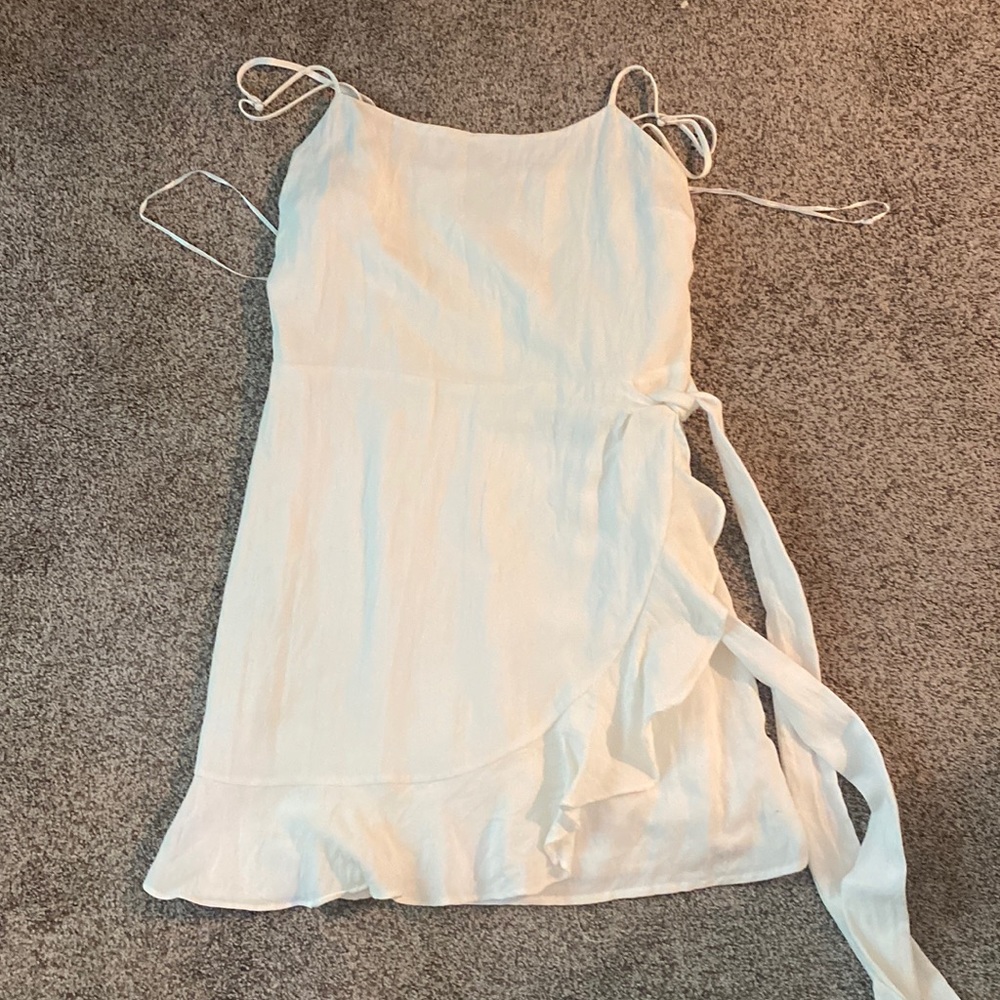 short white dress